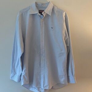 Vineyard Vines Blue Striped Casual Shirt